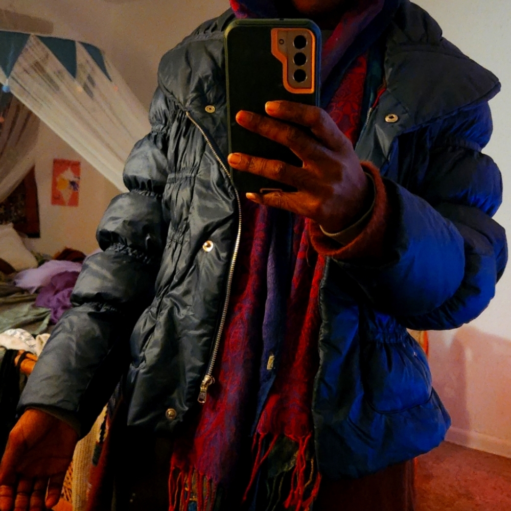 Blue Puffer Jacket sz 4/6